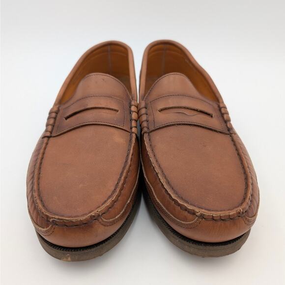 Mephisto Cap Vert Penny Loafer Shoes Men's Rust Leather Size US11.5 EU44 - Picture 2 of 12